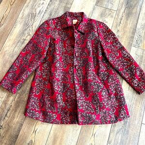 Chico’s Women’s Dress Coat Size 12/14 (Chicos size 2)